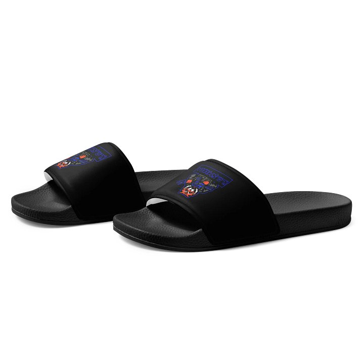 All Black Gang Slides product image (1)