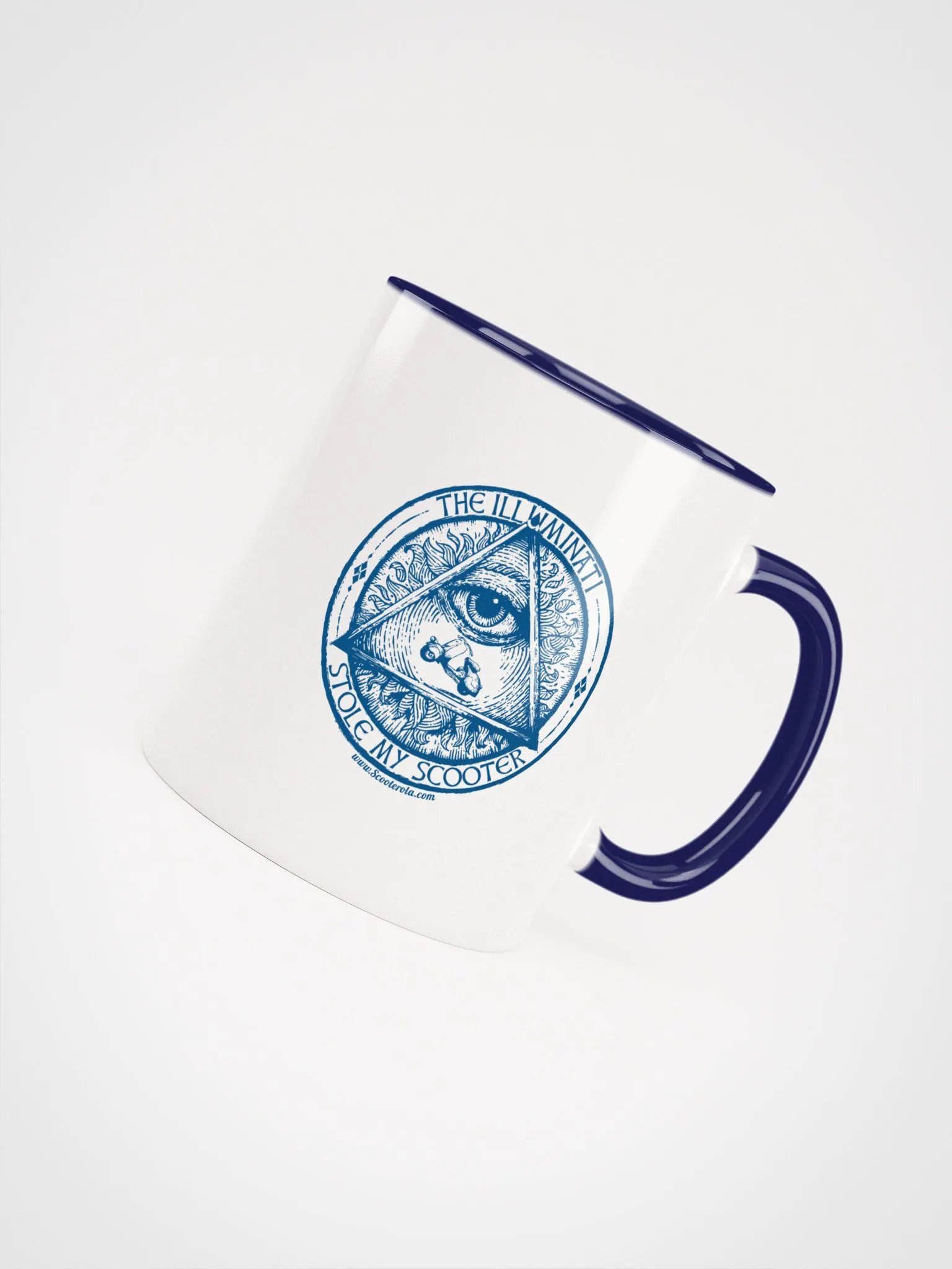 The Illuminati Stole My Scooter Mug product image (4)