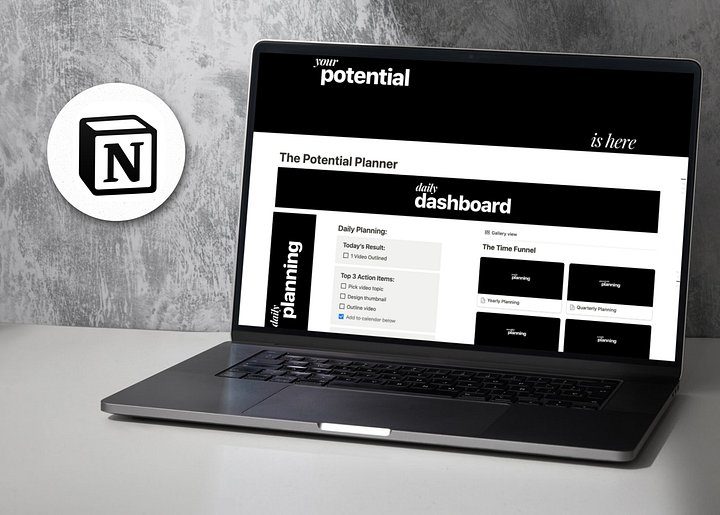 Potential Planner (Notion Template) product image (1)