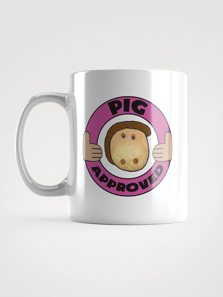 Pig Approved White Glossy Mug product image (1)