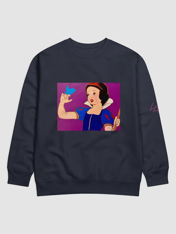 First Princess Singing to Twitter Bird Premium Sweatshirt product image (9)