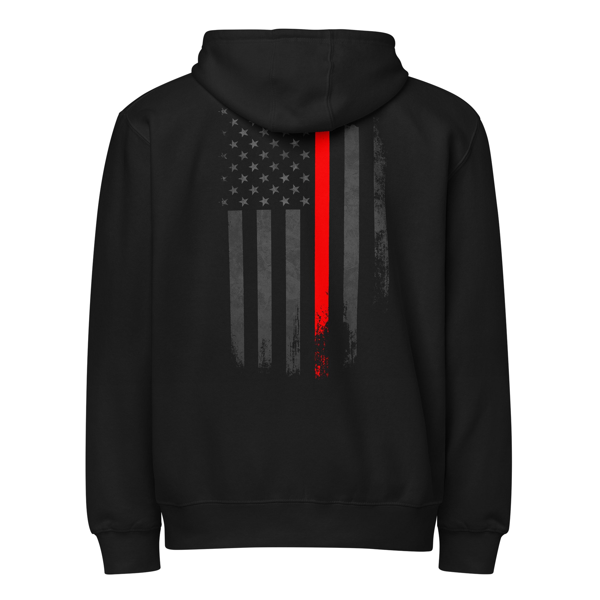 We The People Red Line Onxy Zip Hoodie product image (3)