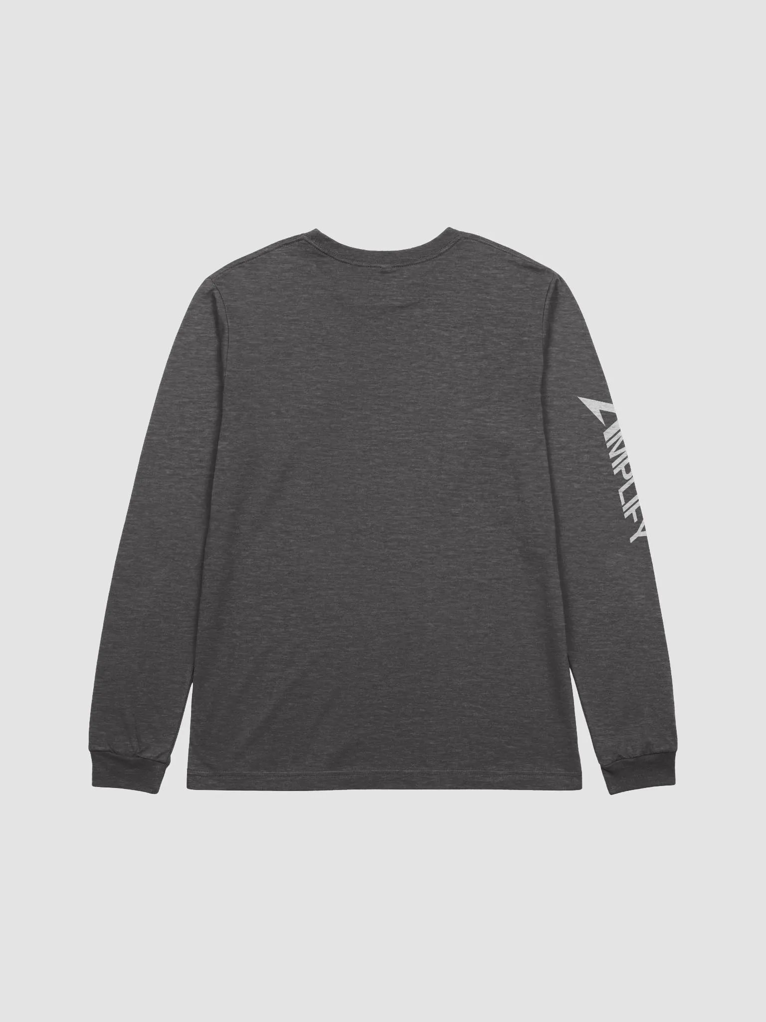 Amp Classics Long Sleeve T-Shirt (Dark Gray) product image (2)