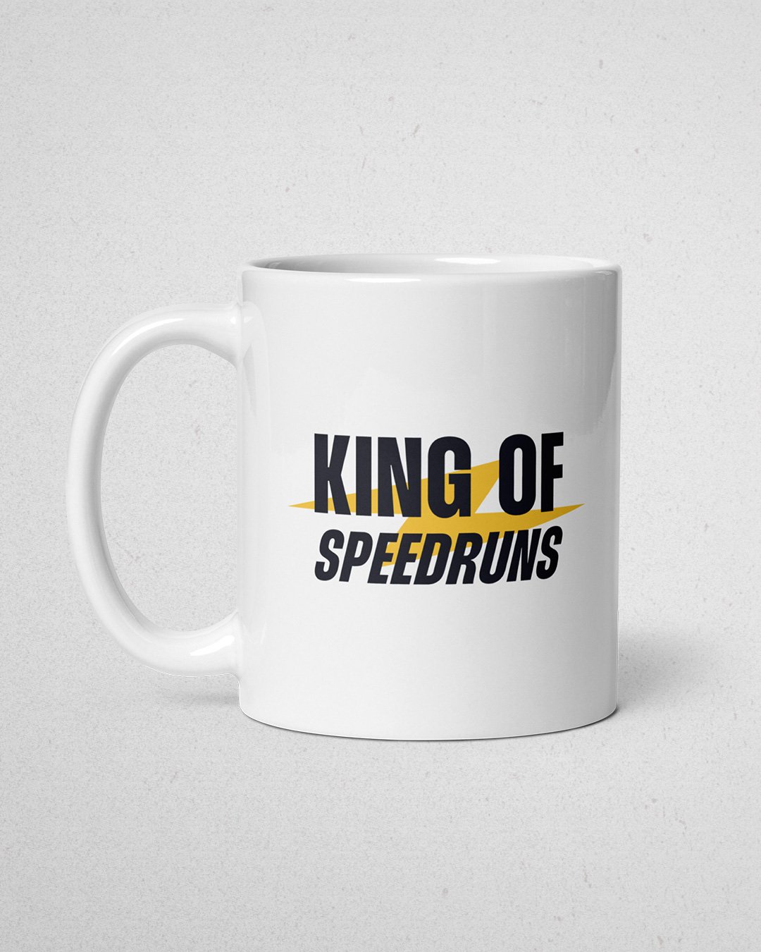 King of Speedruns - White Glossy Mug. Double Side product image (4)
