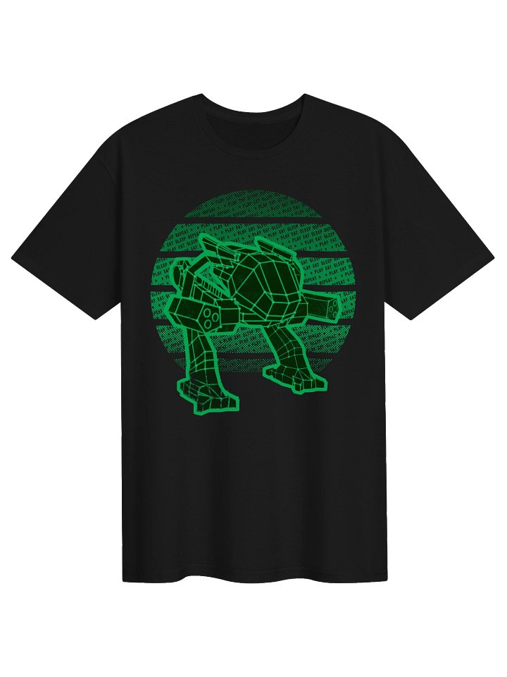 Mecha Shirt Mech Walker Robot Retro Gamer Tee