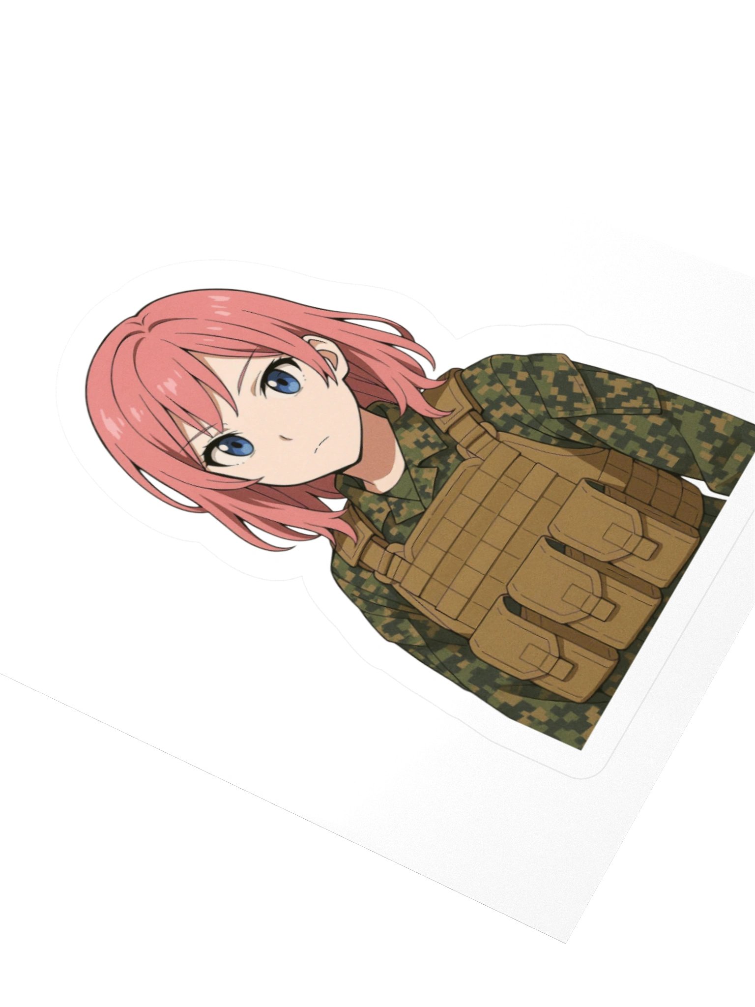 Kawaii Warfighter Sticker product image (3)