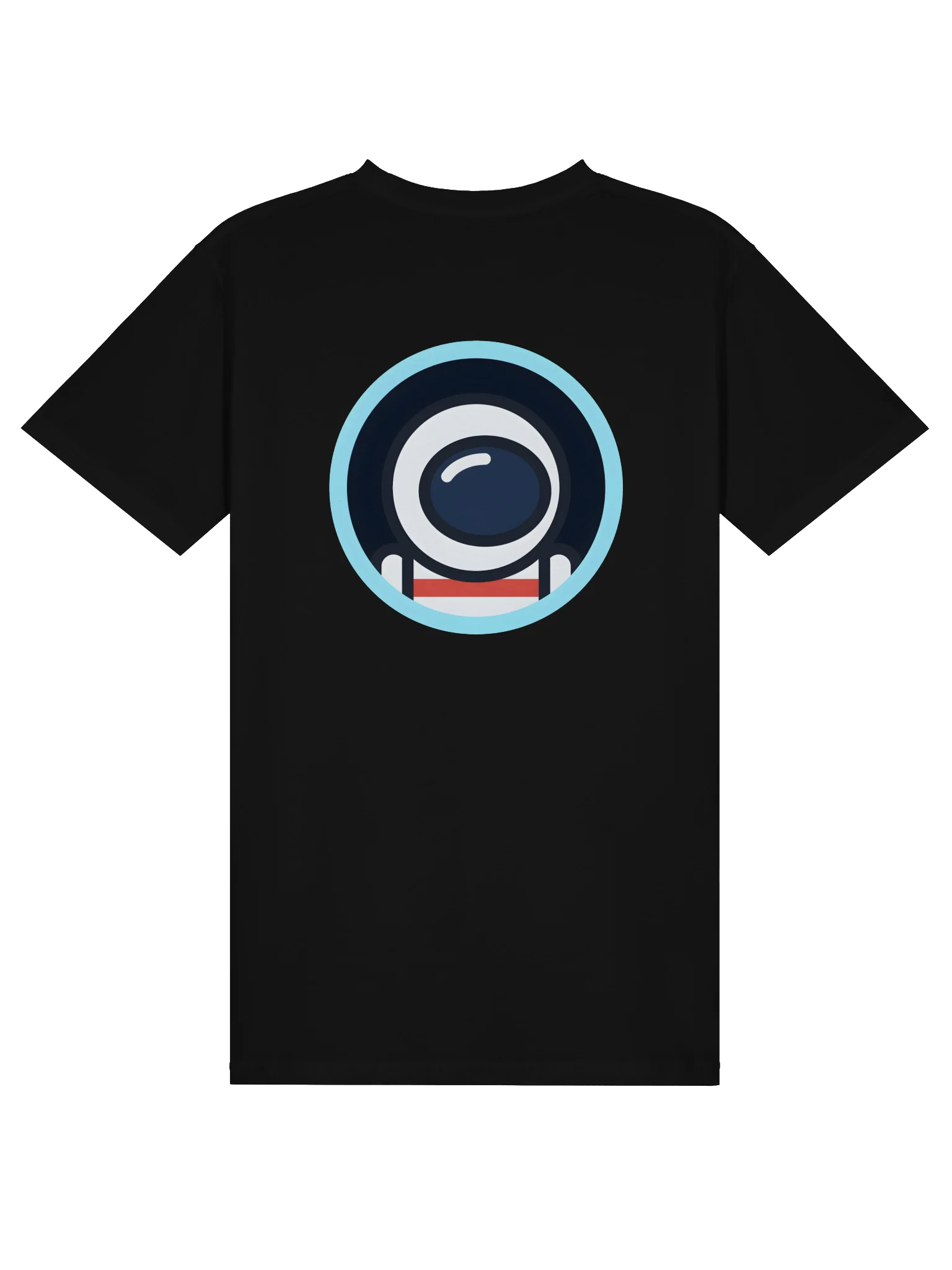 MoonMan Tee, Classic Red Wordmark Front Small product image (2)