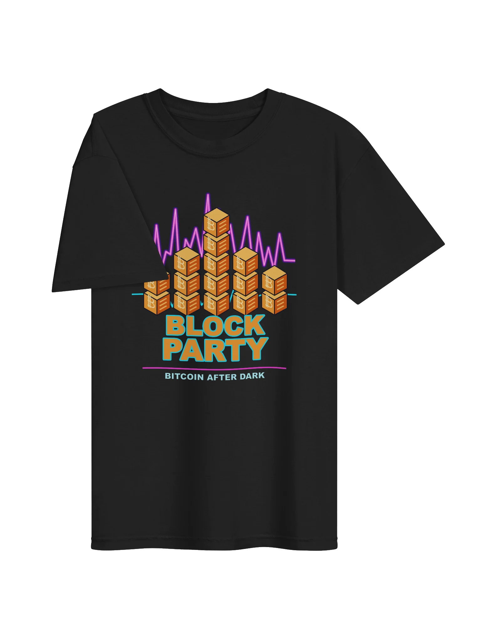 Block Party Bitcoin Rave T-Shirt product image (3)