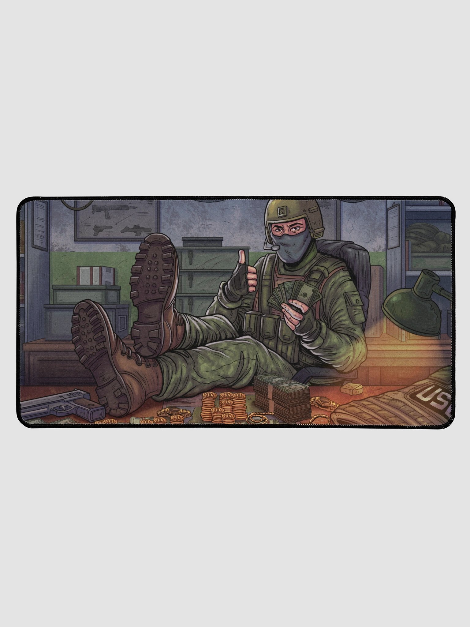 Livin' Large Desk Mat (15.5" x 31.5") product image (1)