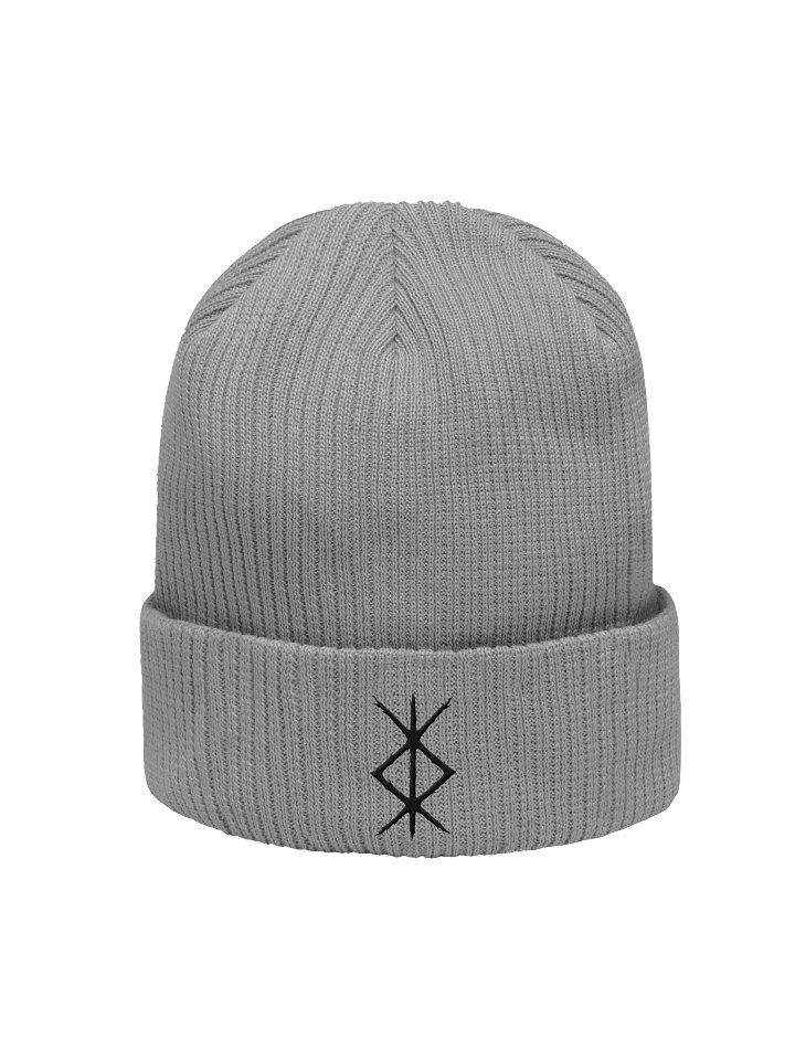 Protection Bind Rune Ribbed Beanie product image (1)
