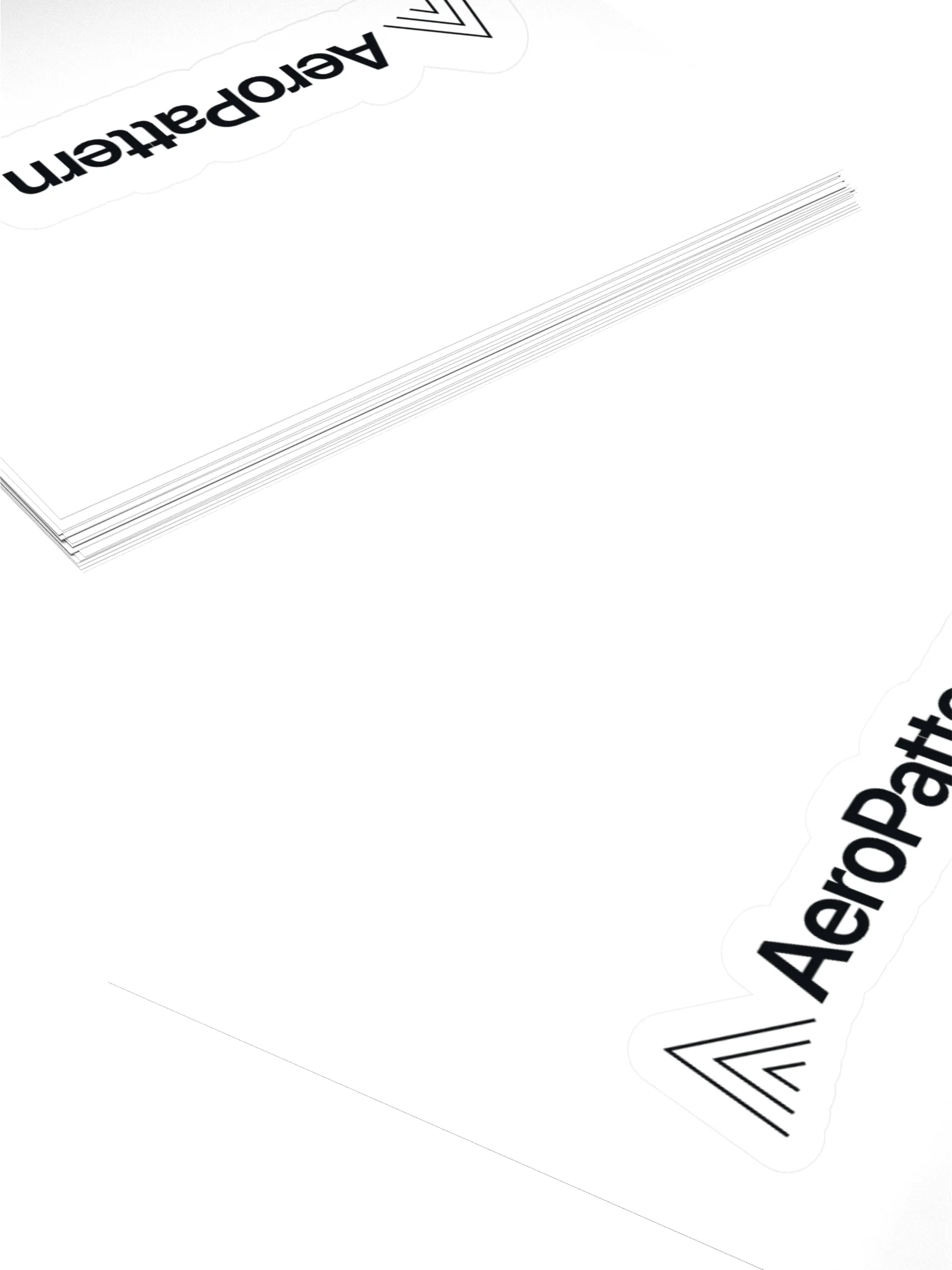 AeroPattern Minimal Kiss Cut Sticker product image (14)