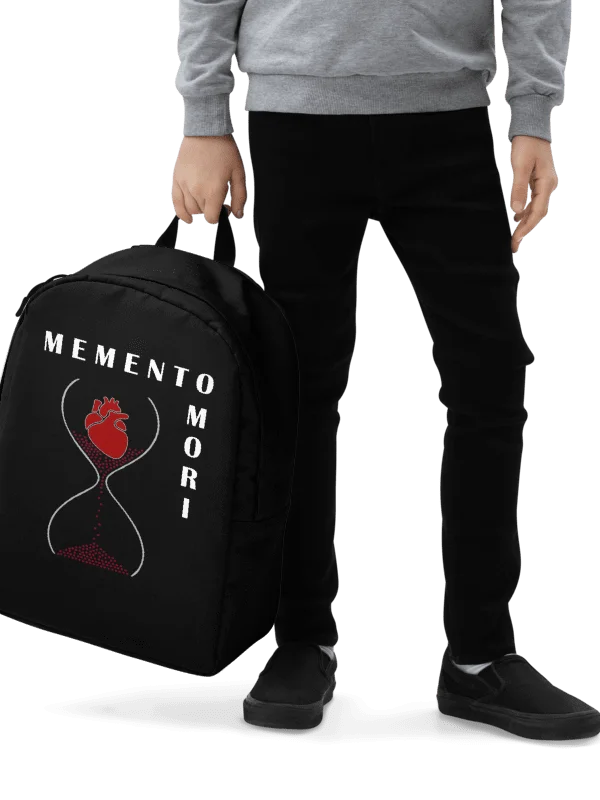 Memento Mori Hourglass Backpack product image (4)