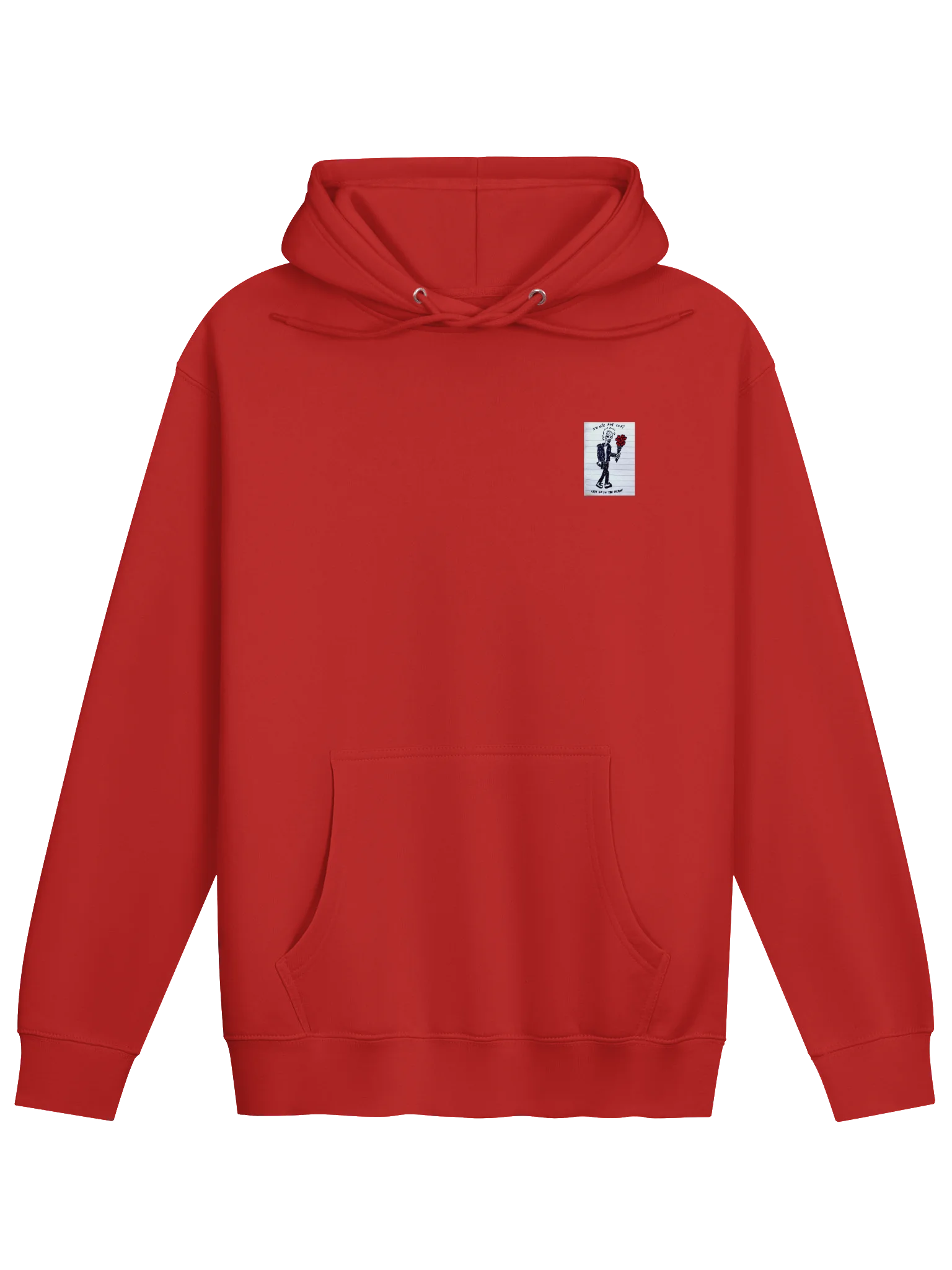 Roses Are Red The Ocean Is Blue Pocket Place Hoodie product image (13)