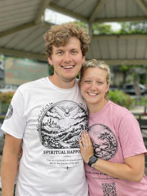 Spiritual Happiness (Black on White/Color) product image (1)