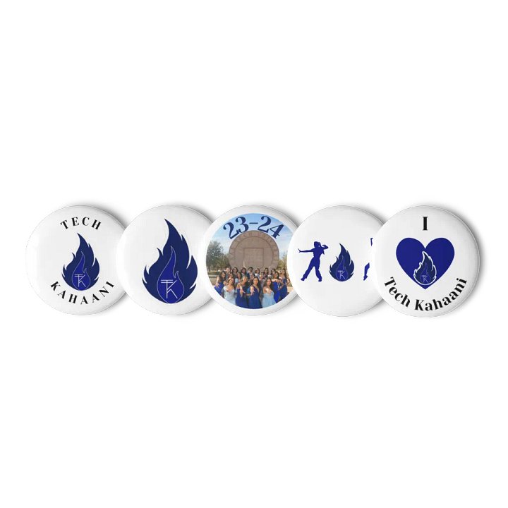 Tech Kahaani Pin Buttons Set ('23) product image (1)