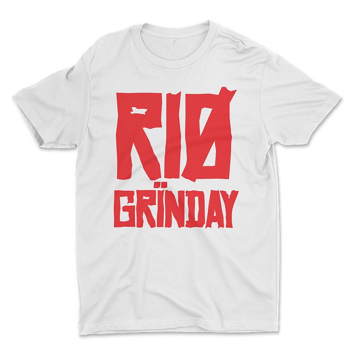 RIO GRINDAY RED ESSENTIAL LOGO TEE product image (1)