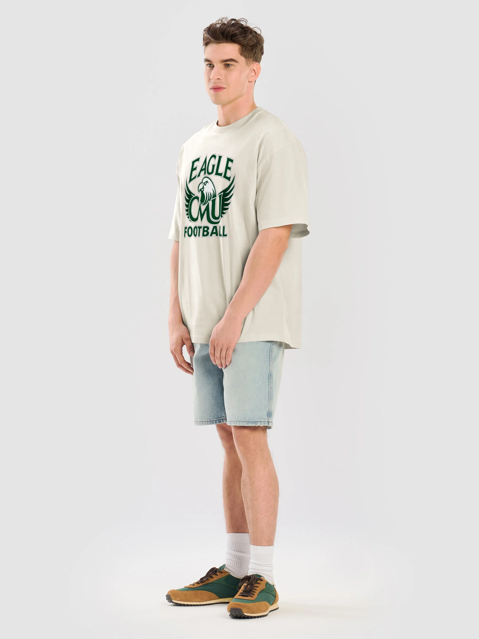 Eagle CMU Football Oversized Tee product image (13)