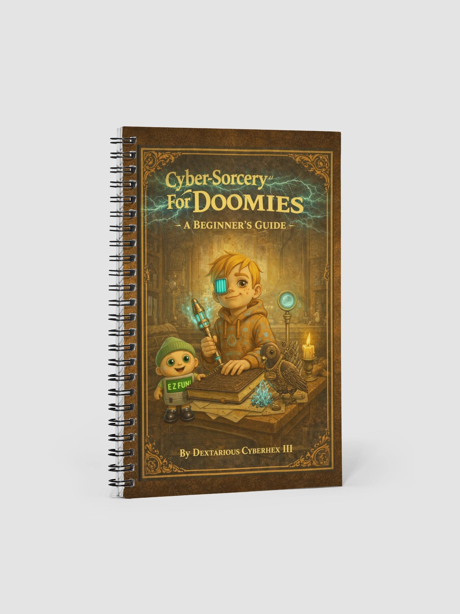 CYBER-SORCERY FOR DOOMIES NOTEBOOK product image (1)