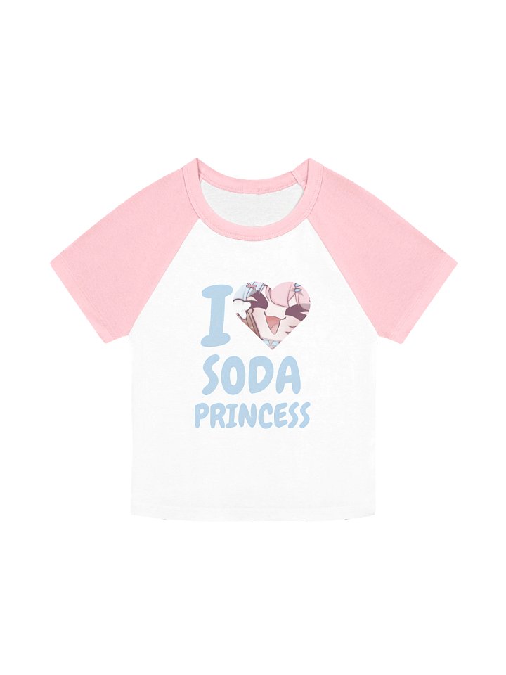Soda Princess Heartfelt Raglan Tee product image (1)