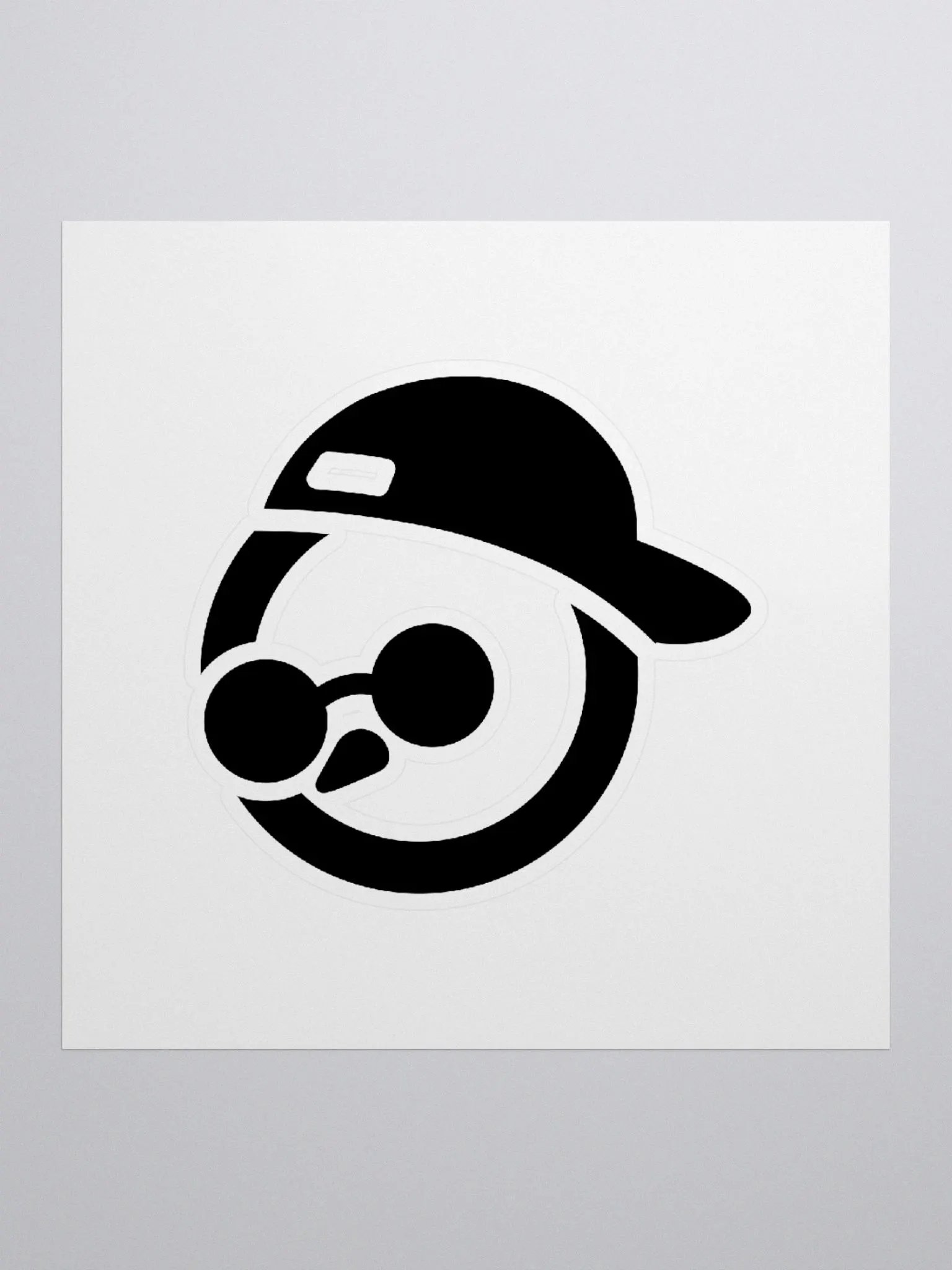 Frosty Sticker (Black) product image (1)