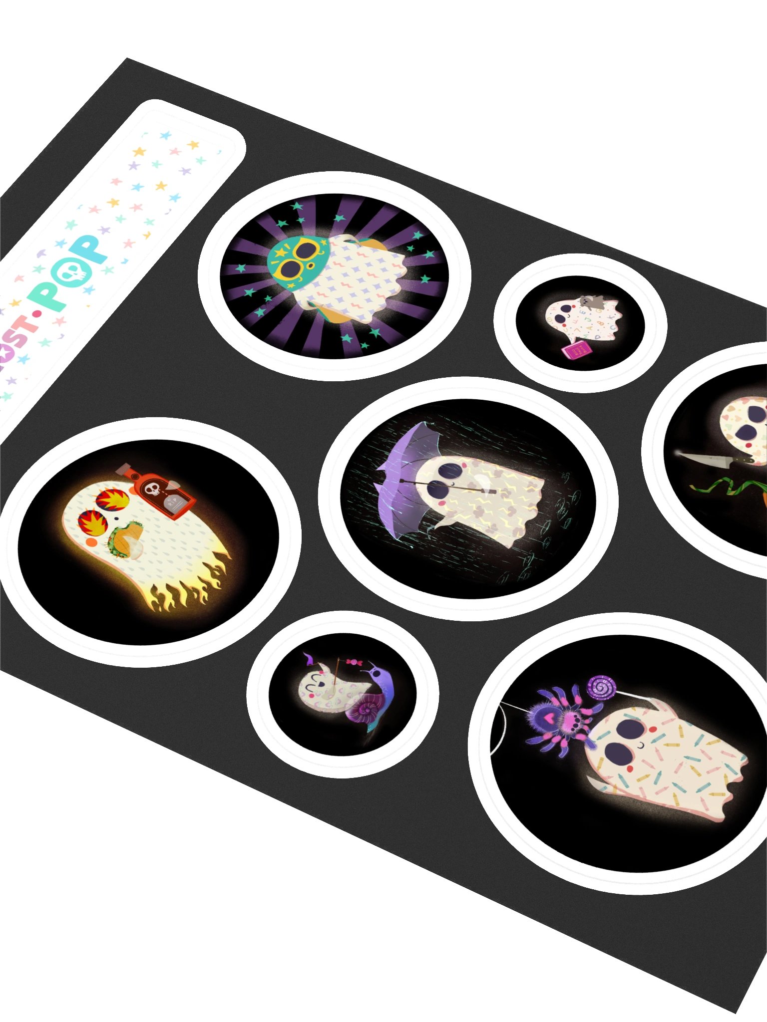 Ghost Pop Sticker Sheet #2 product image (2)