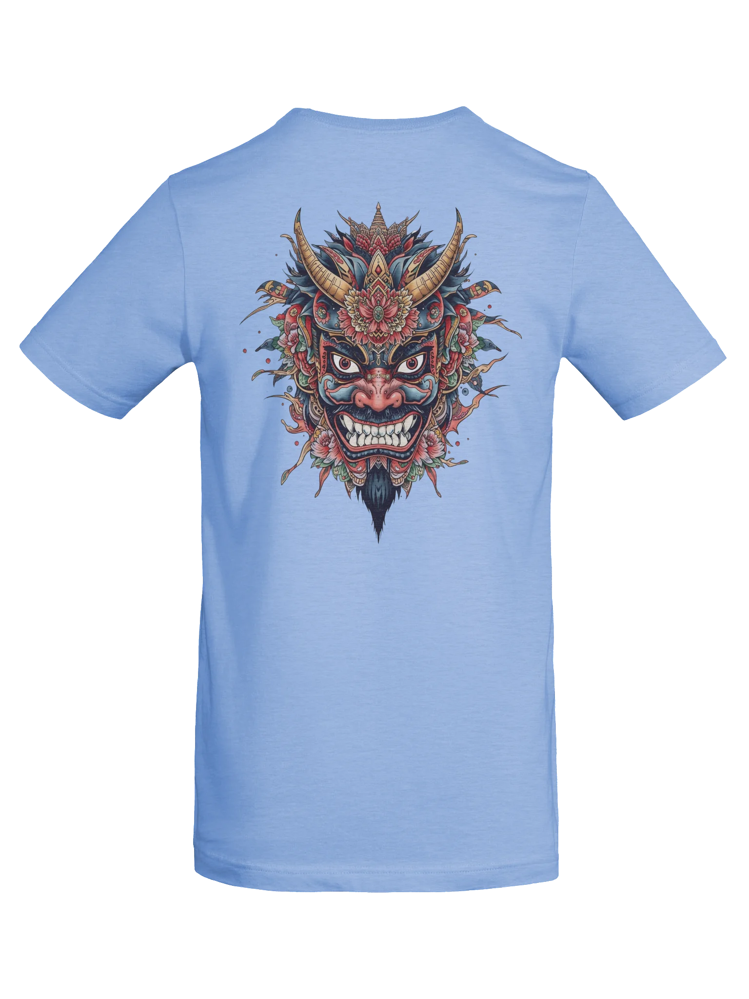 The Bold Oni Mask Streetwear T-Shirt product image (6)