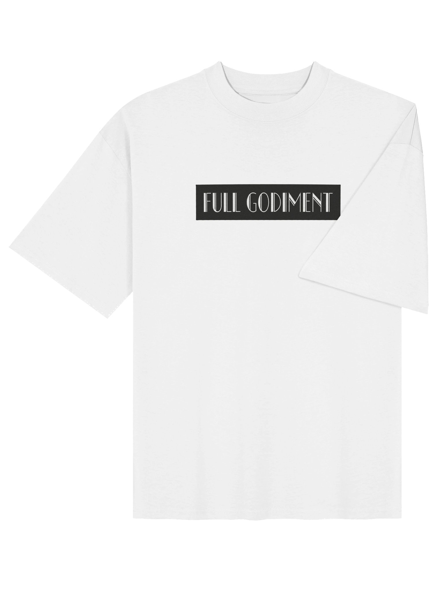 FULL GODIMENT Organic Oversized T-Shirt product image (4)