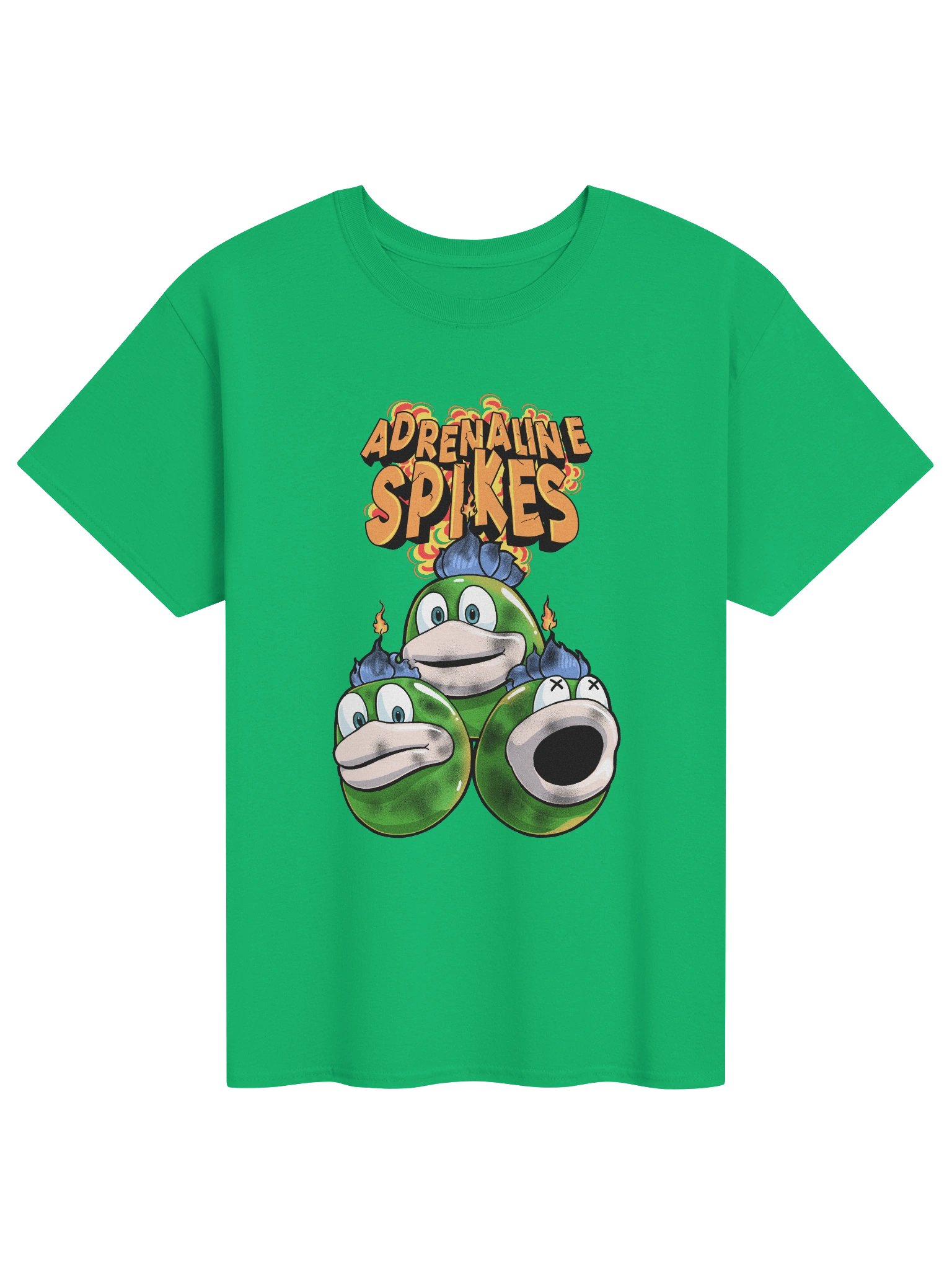 Adrenaline Spikes T-Shirt (4 Colors) product image (2)