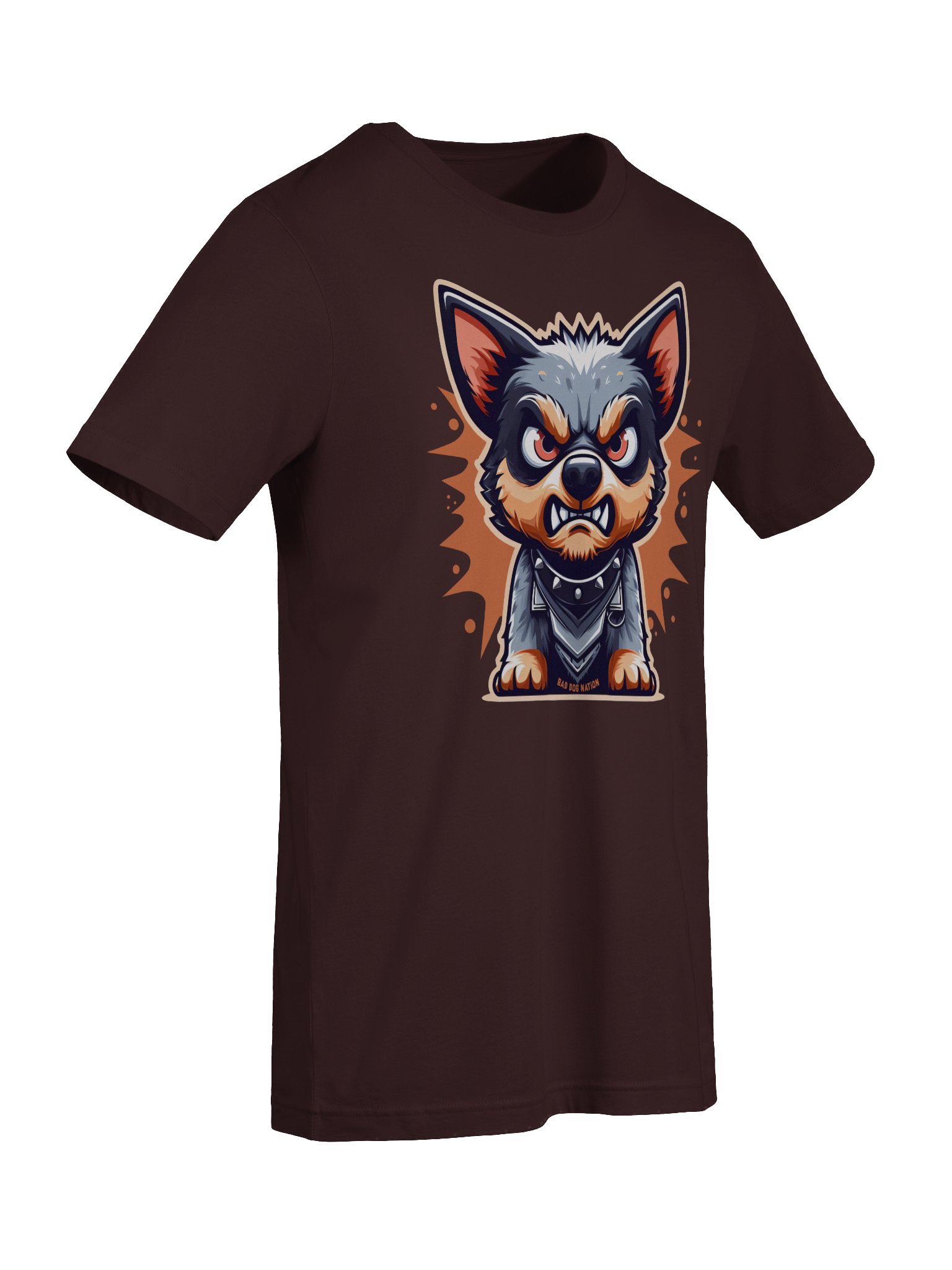 Australian Cattle Dog/Blue Heeler Angry Pup - Premium Unisex T-shirt product image (3)