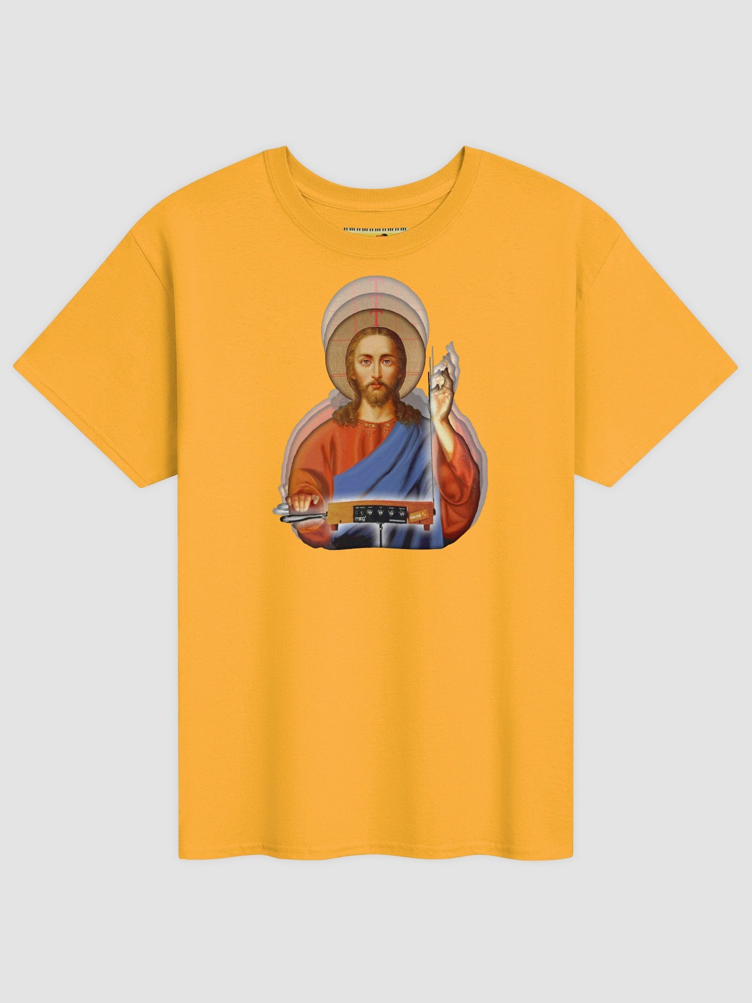 The Holy Theremin by Frank Fonik, Techno EDM Unisex t-shirt product image (1)