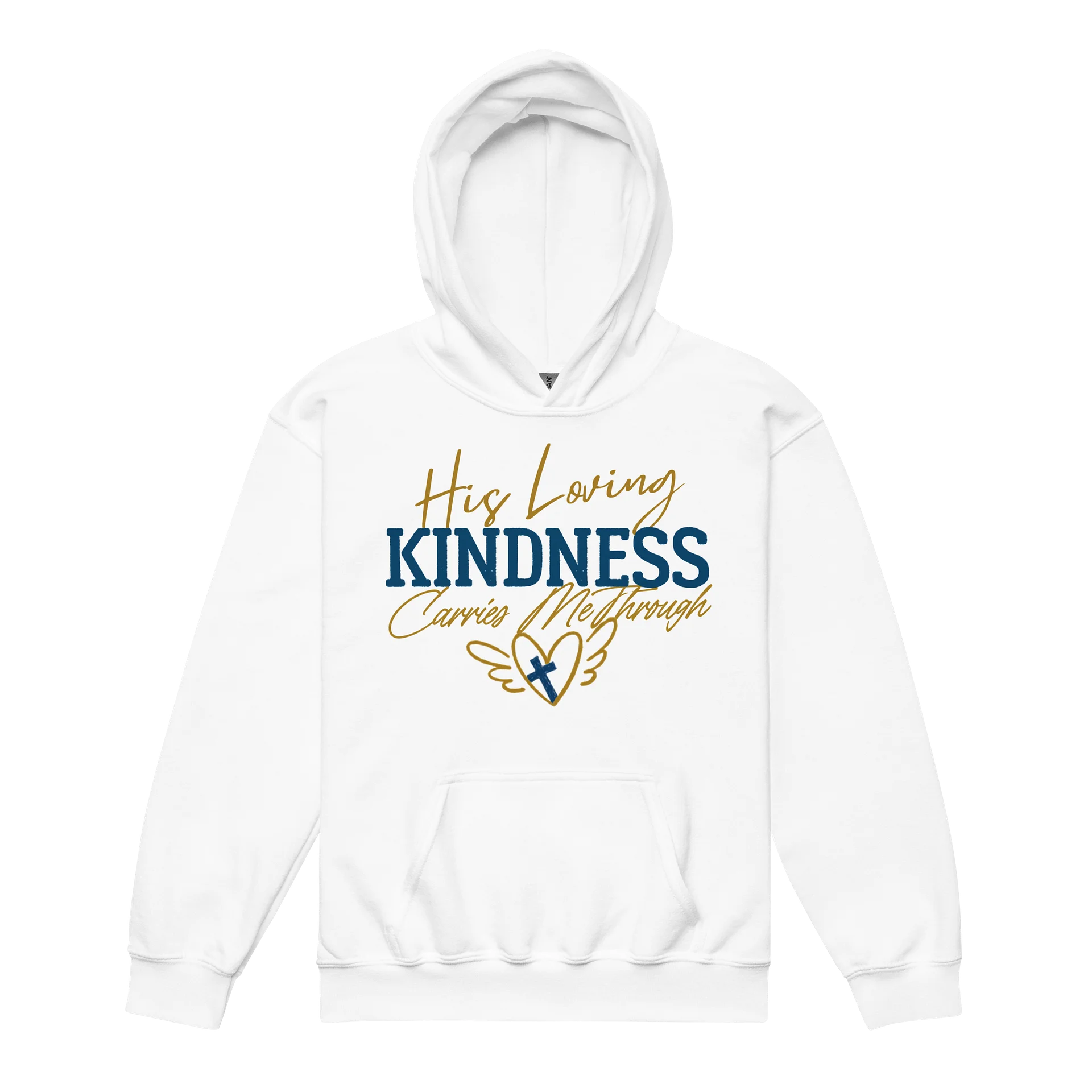 His Loving Kindness Countryside Girls' Youth Hoodie product image (14)