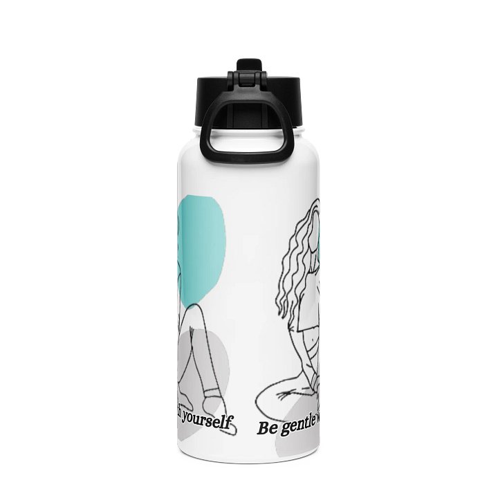 Be Gentle with Yourself Water Bottle product image (2)
