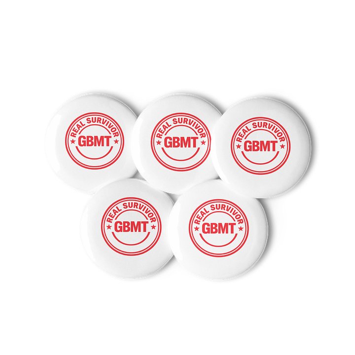 Real Survivor GBMT Pin Buttons Set product image (3)