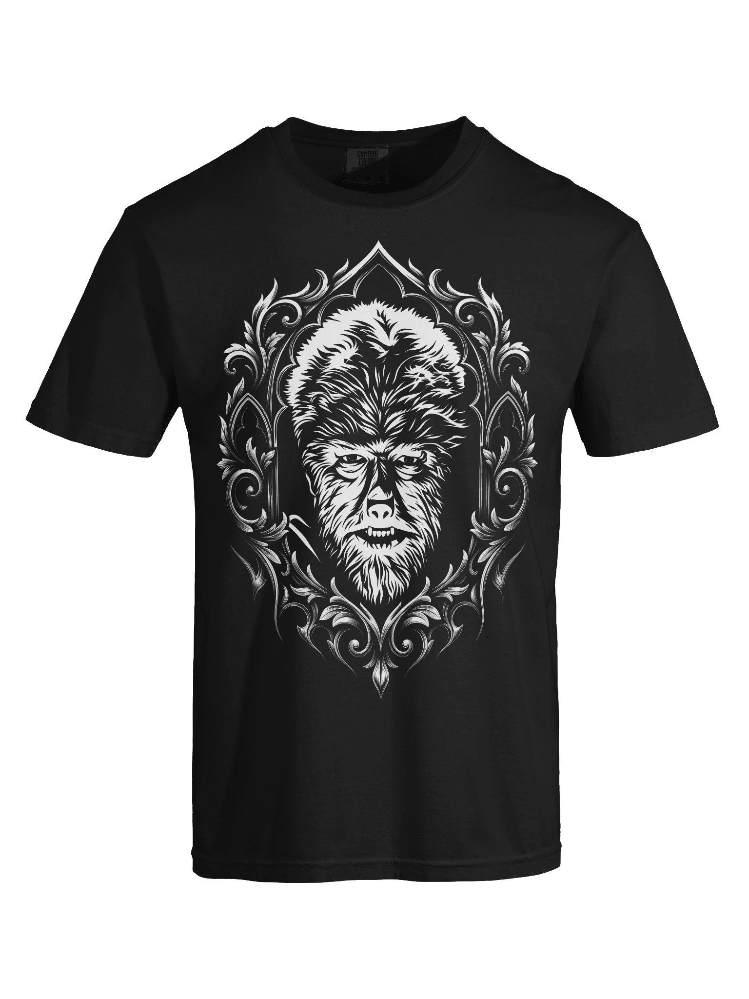 Classic Werewolf Gothic Horror Vintage Monster Halloween Design product image (3)