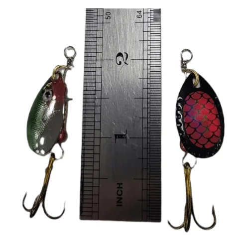 30-Piece Metal Spinner Baits Set - Premium Trout Spoon Bass Fishing Tackle Kit product image (3)