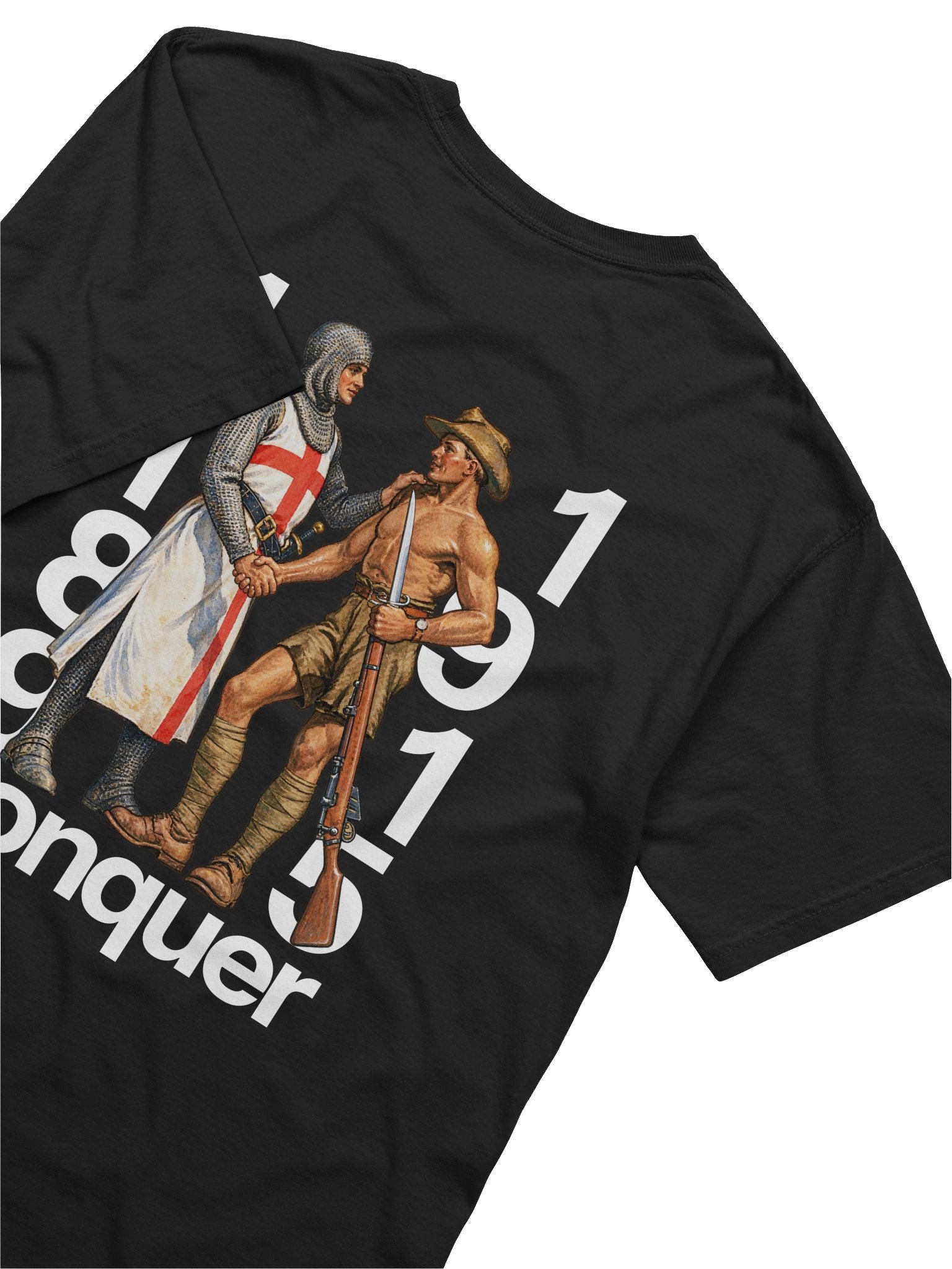 Conquer Black Tee product image (2)