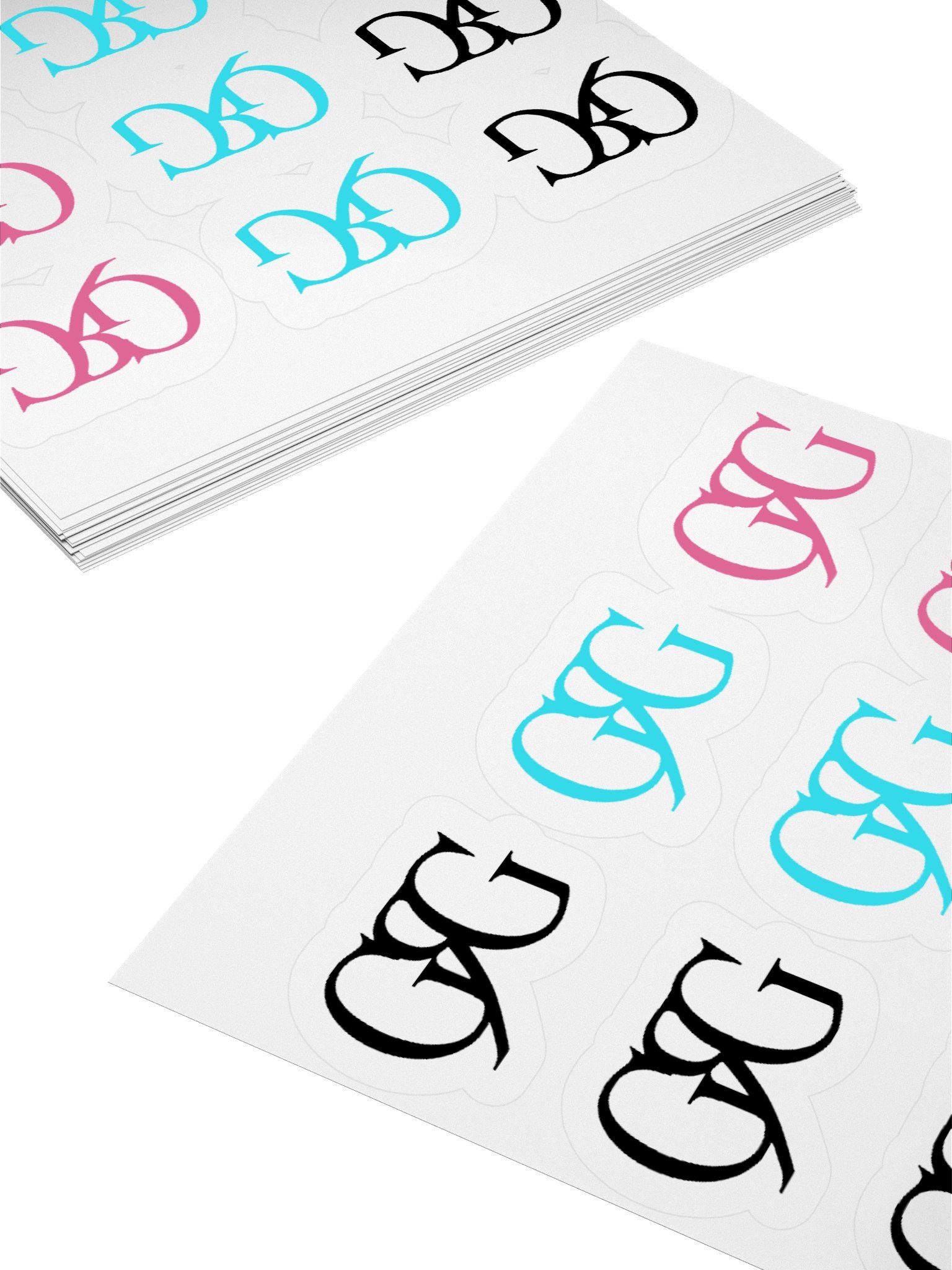 GRG Lettering Kiss Cut Stickers product image (16)