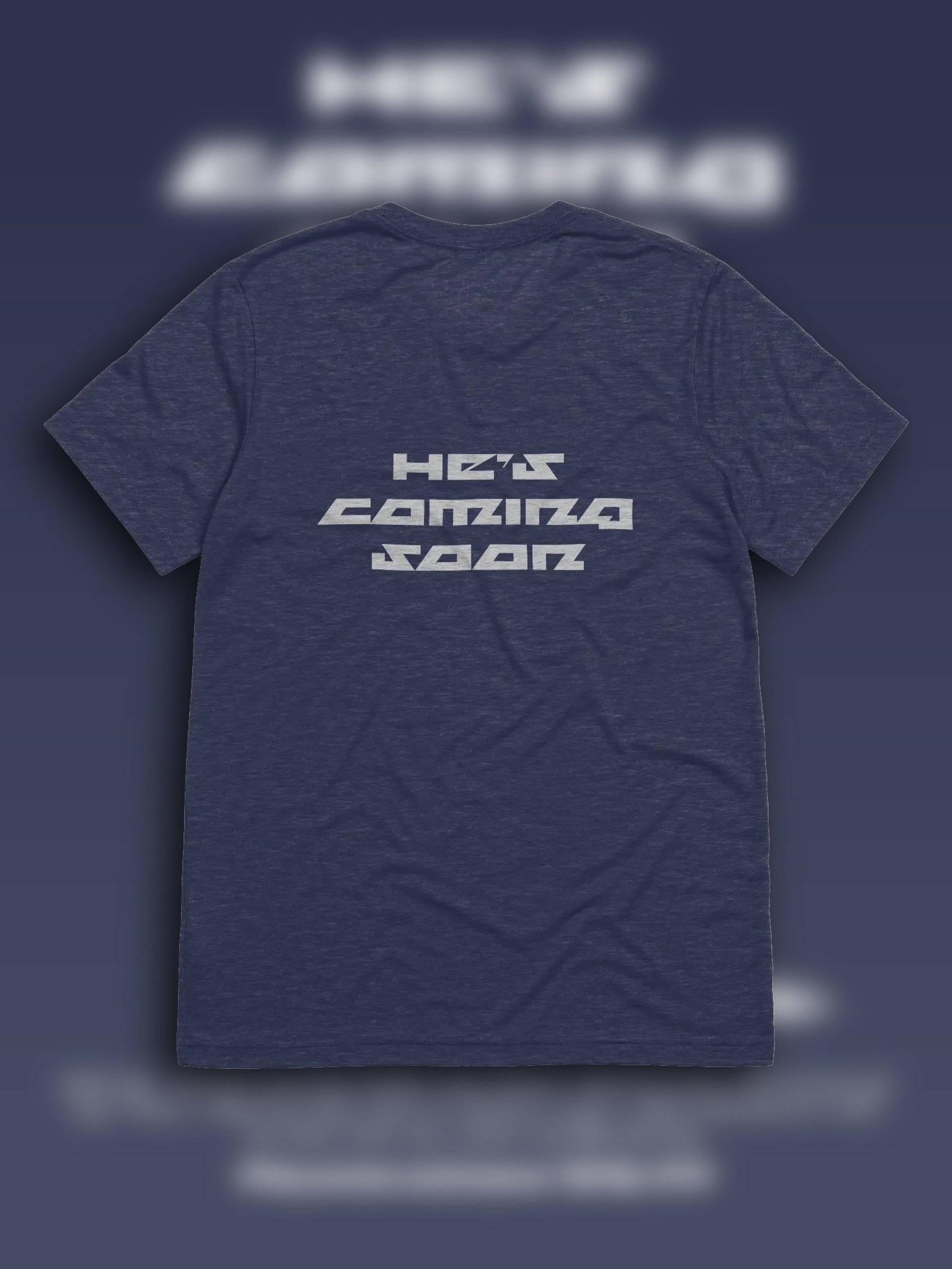 He's Coming Soon Collection - Bella+Canvas Triblend Short Sleeve T-Shirt product image (31)