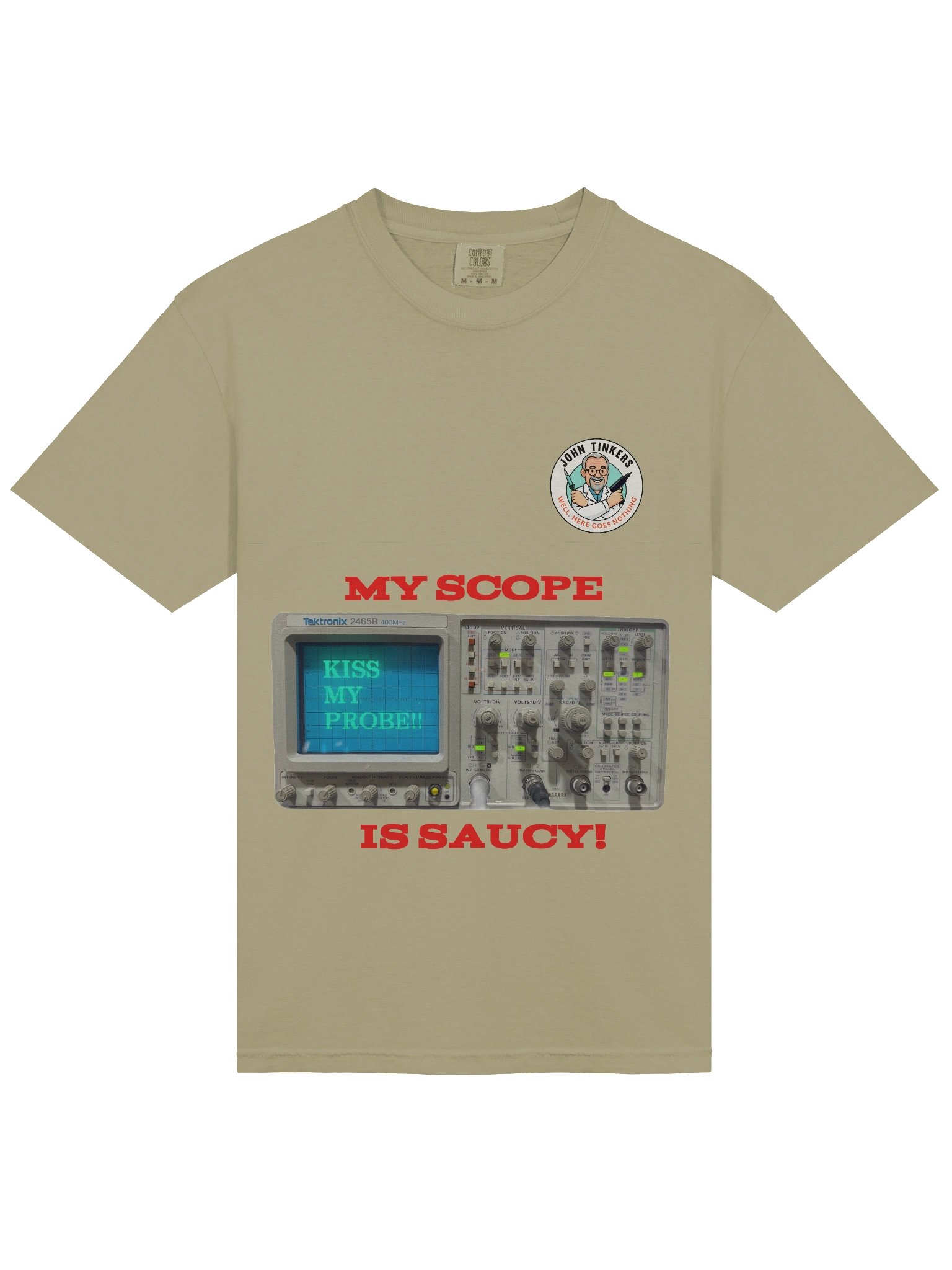 John Tinkers Saucy Scopes Scan & Play T-Shirt product image (12)
