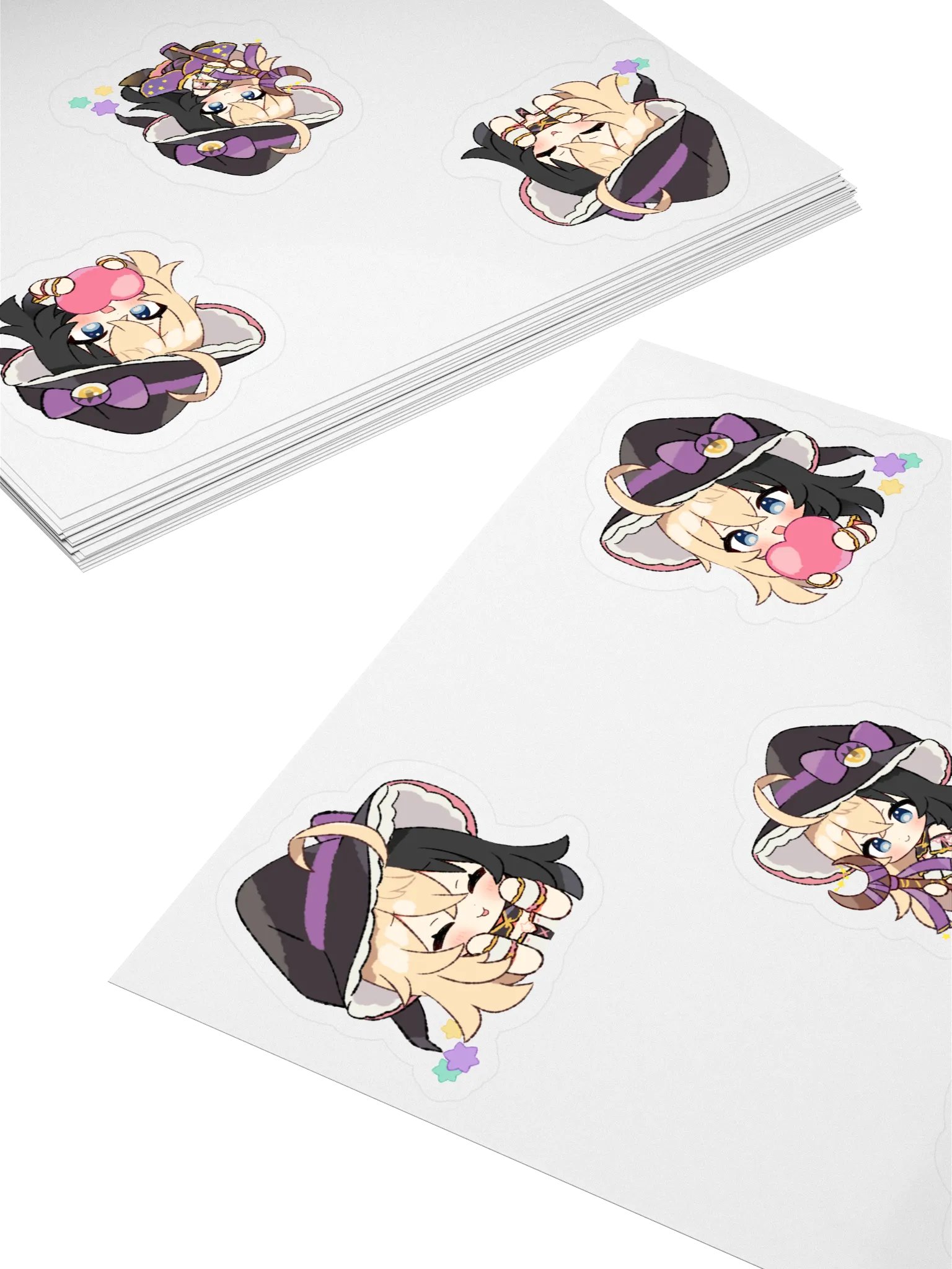 Spelly Chibi Sticker Set product image (4)