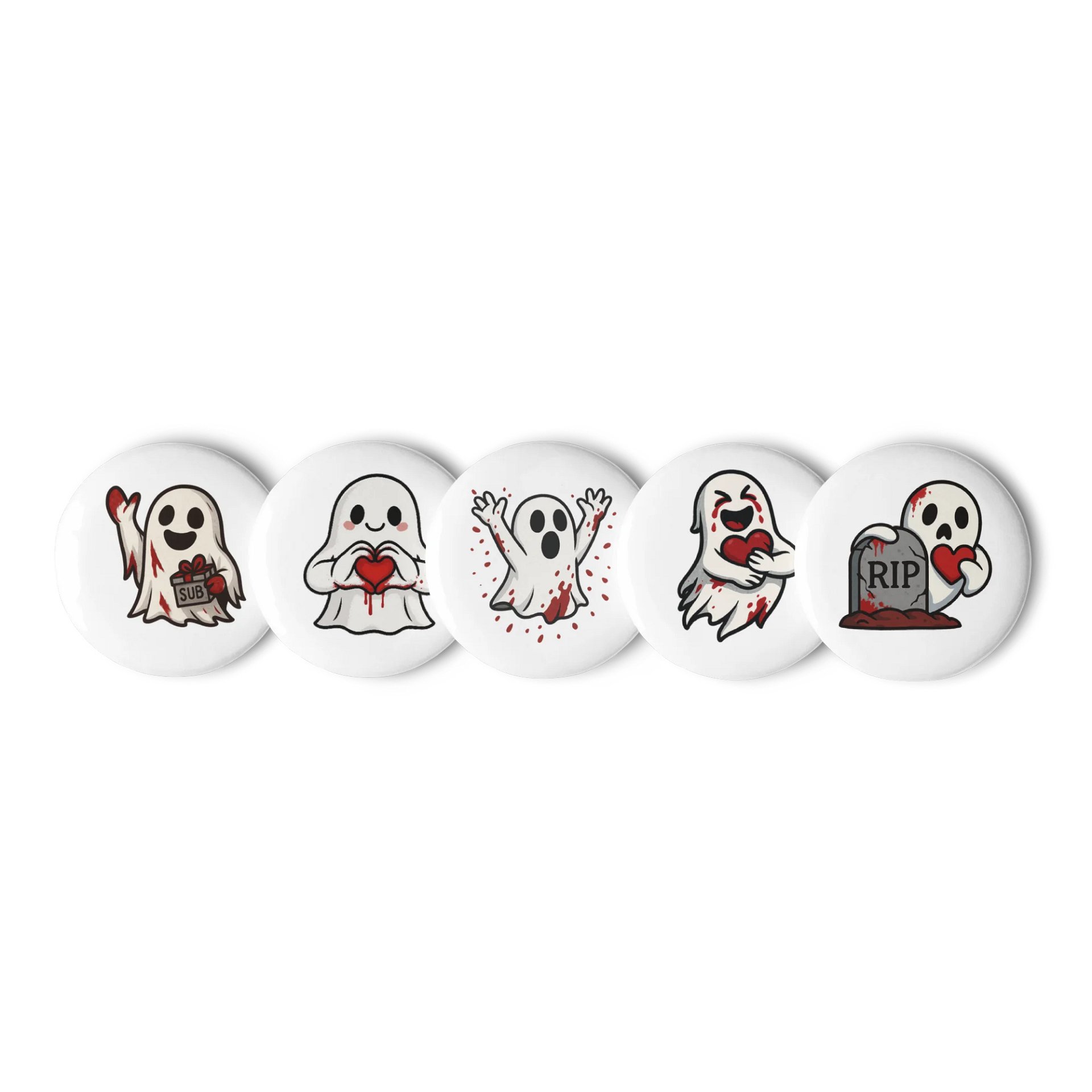 Stoofii's geister pin set product image (1)