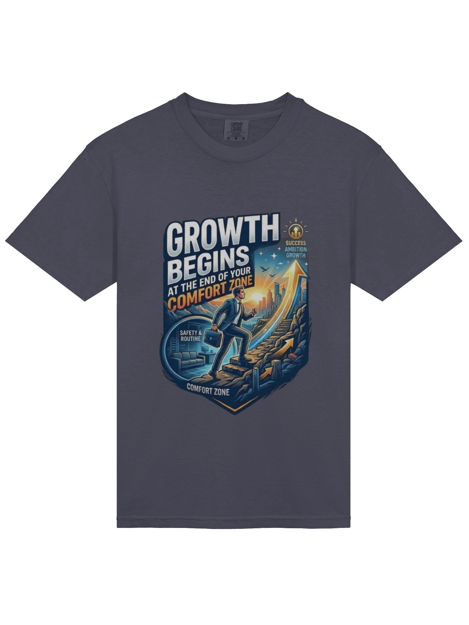 Comfort Zone Motivational Graphic T-Shirt product image (3)