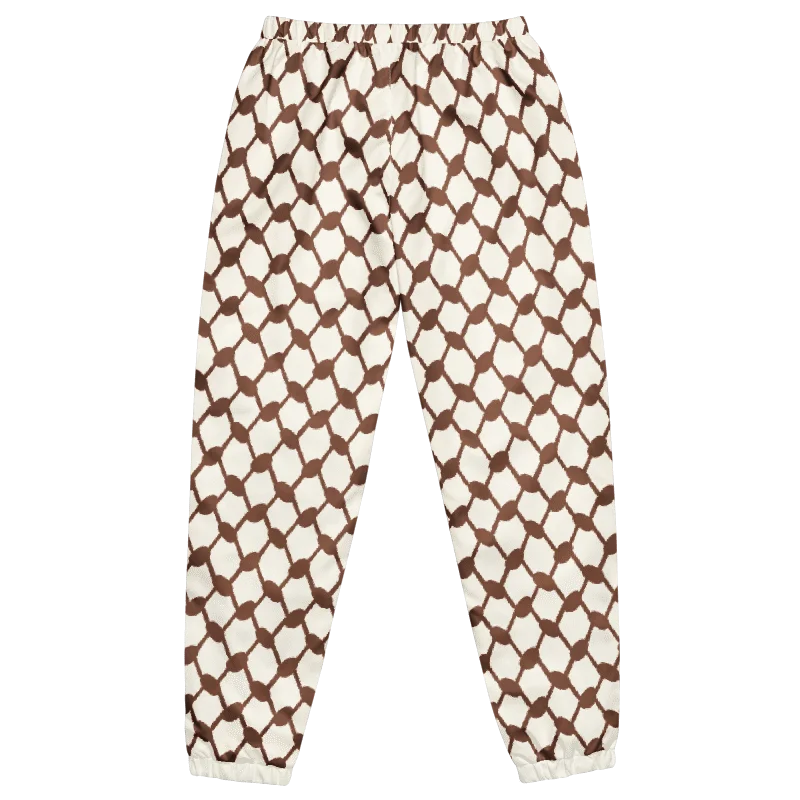 Chocolate Keffiyeh Unisex Track Pants product image (3)