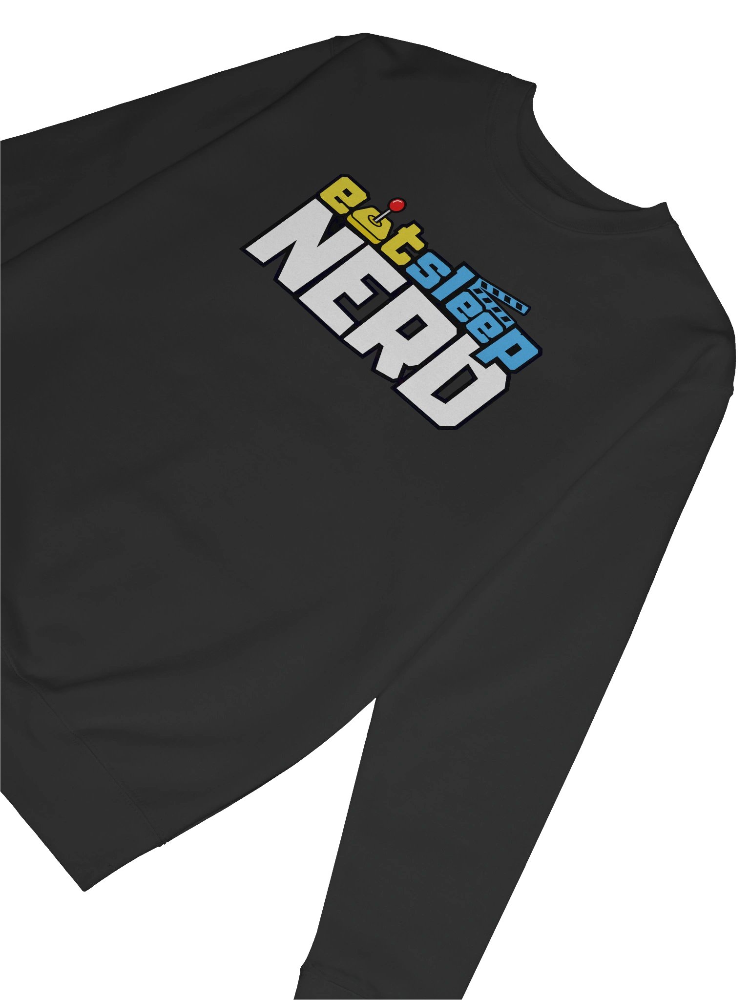 Eat Sleep Nerd logo sweatshirt product image (6)