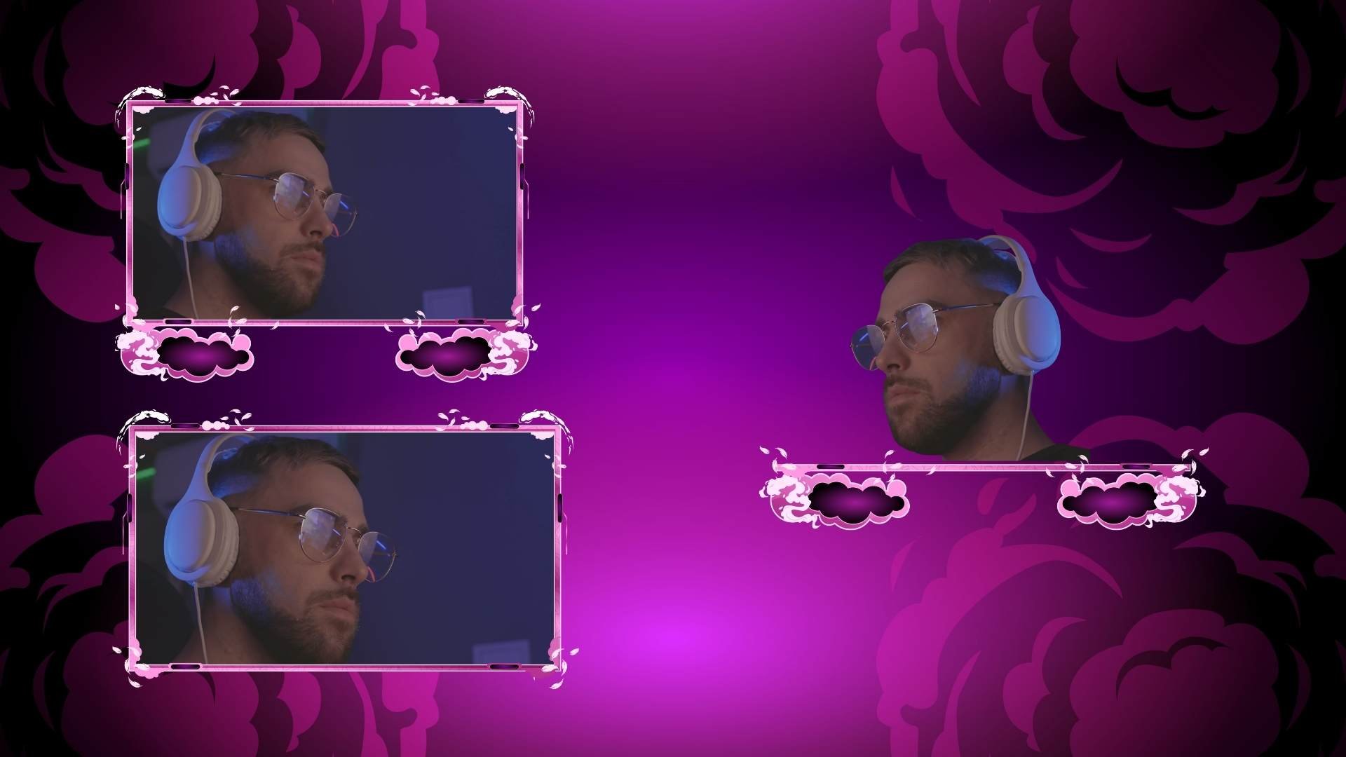 Cloudy Pink Stream Overlay Package product image (3)