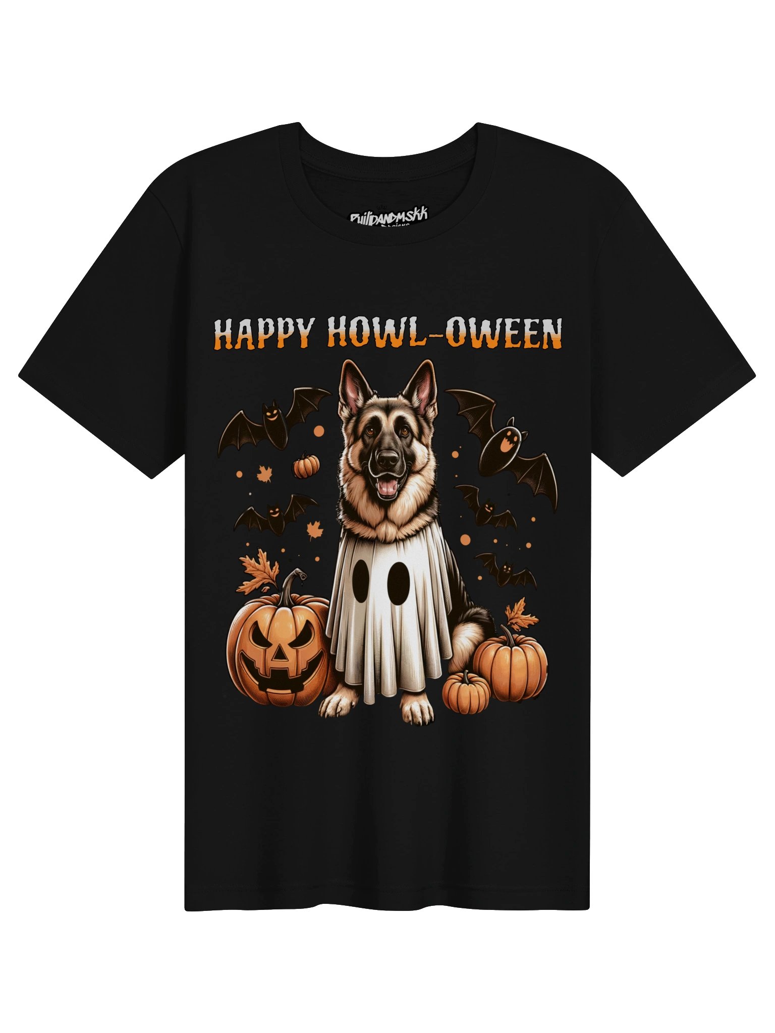 Howl-oween puppy style T-shirt product image (1)