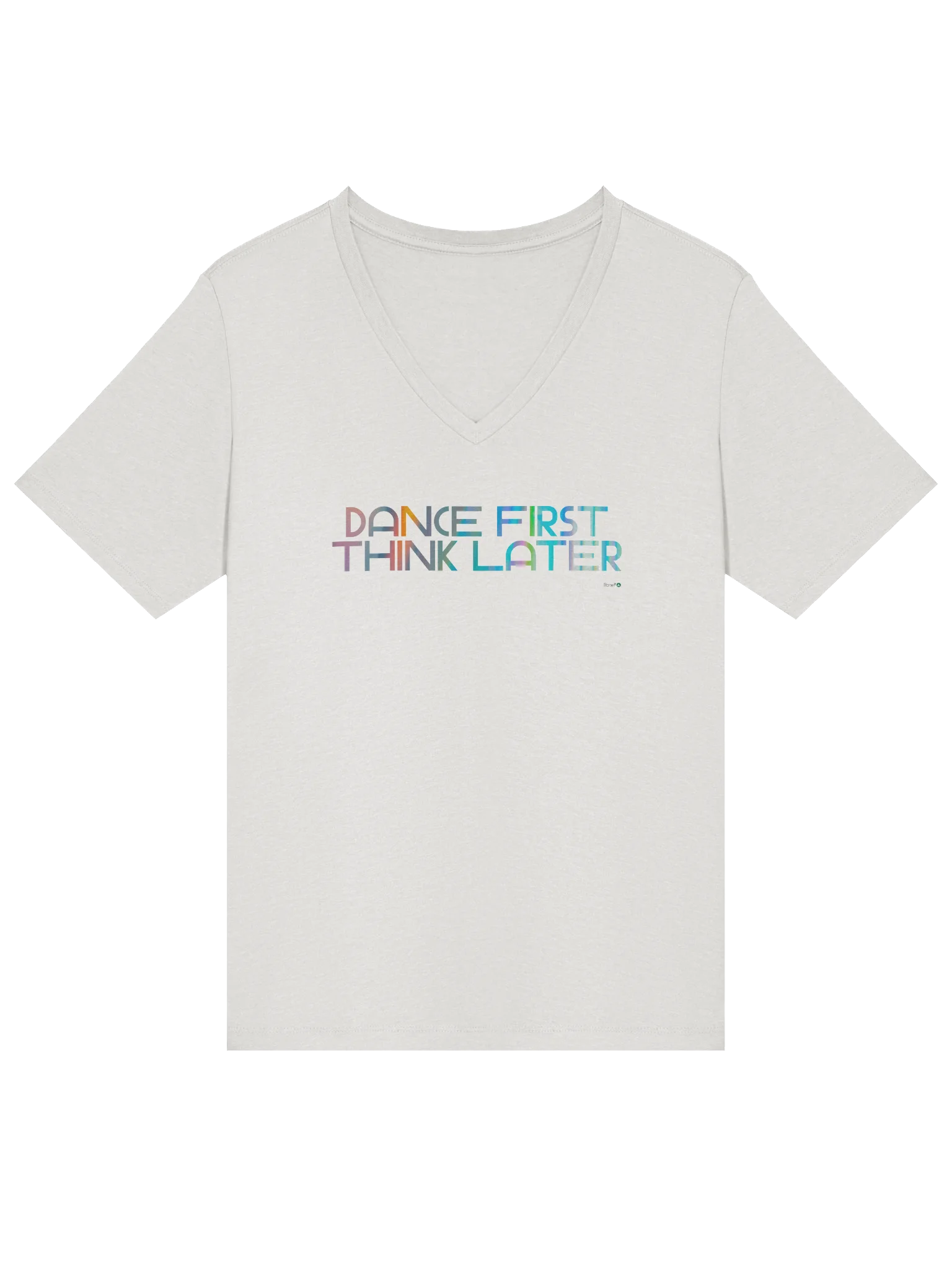 Dance First, Think Later V-Neck Tee product image (58)