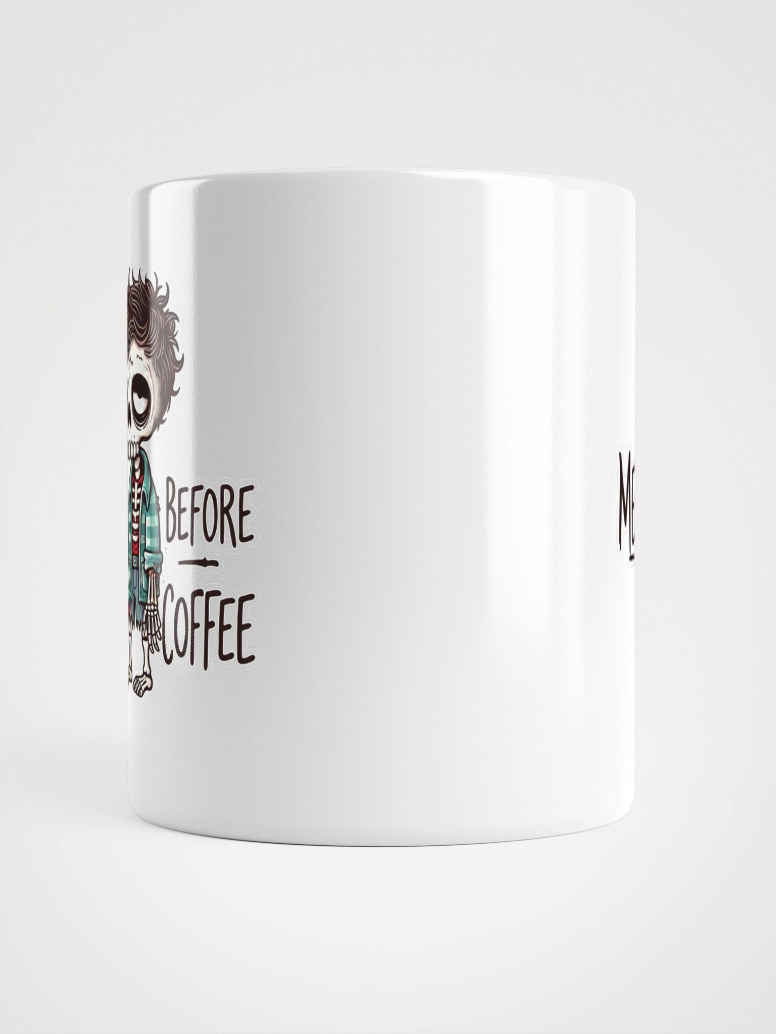"Me Before Coffee" Zombie Dude Mug product image (3)