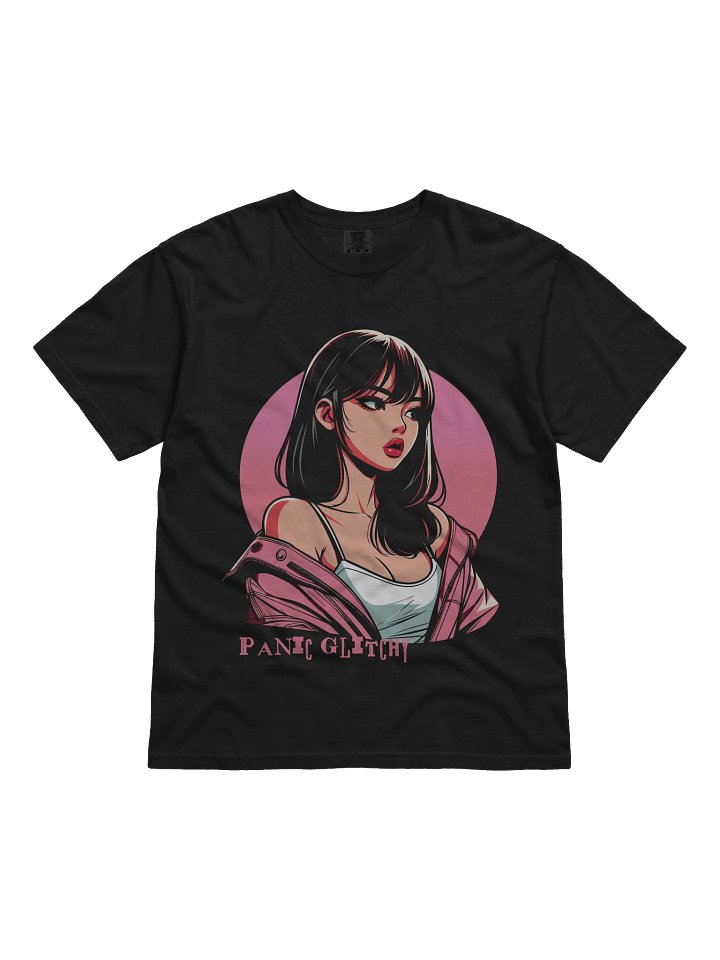 Panic Glitchy Dream Girl Pink Sunset Tee product image (3)