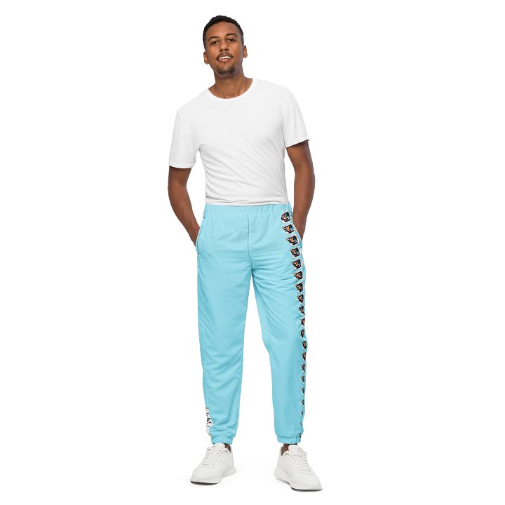 Da Culture 4K Track Pants Blizzard Blue product image (1)